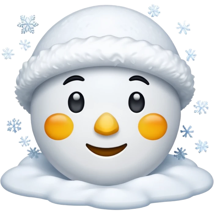 Snow winter  emoji
