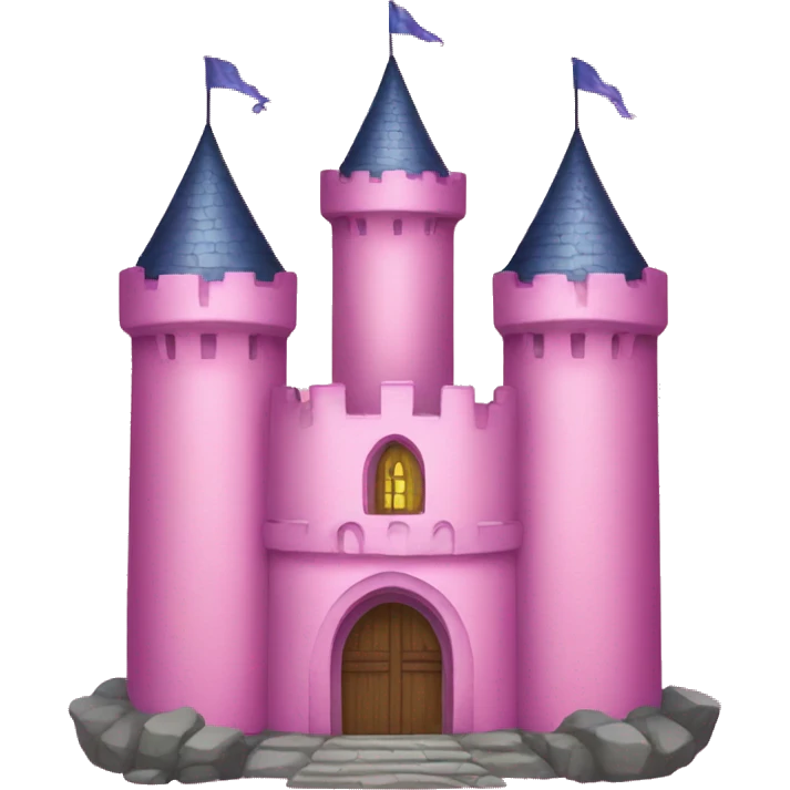 Pink Castle tarot cards  emoji