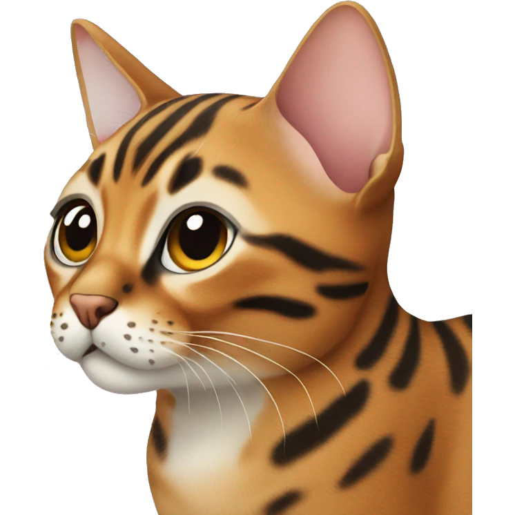 Small bengal cat emoji