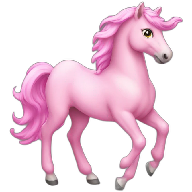 pink pegasus emoji
