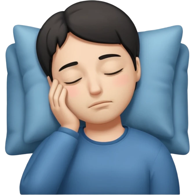 sleepy emoji