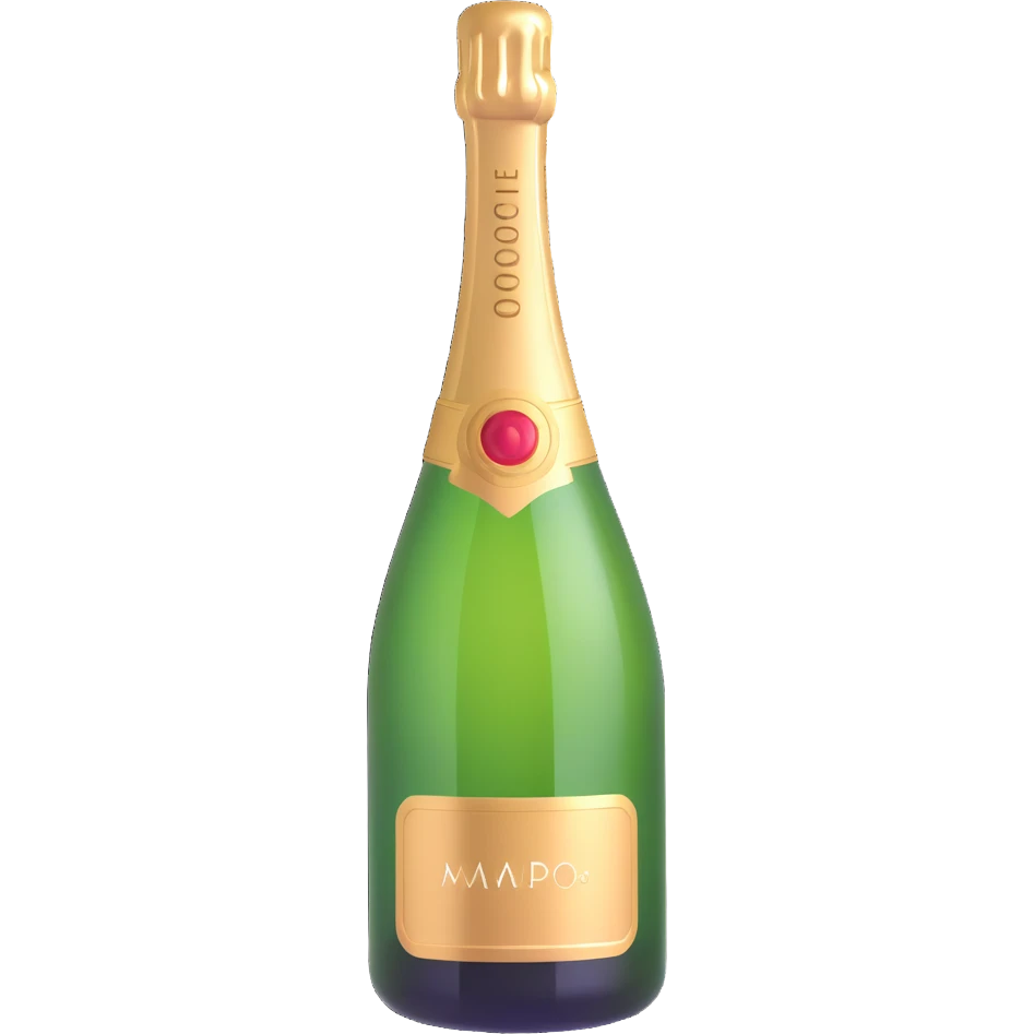 champagne bottle emoji