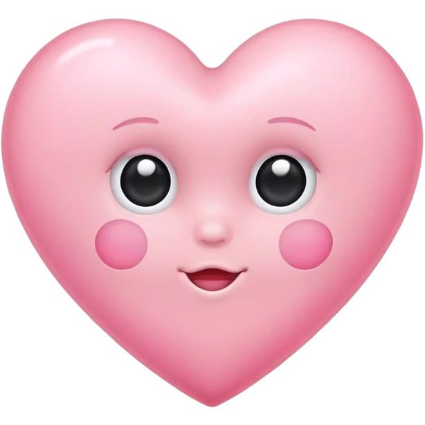baby pink heart emoji