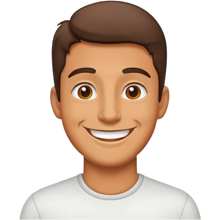 Happy man  emoji
