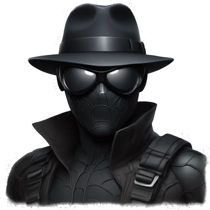 Spider-Man Noir emoji