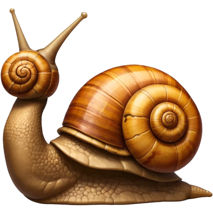 Revolutionary snail emoji