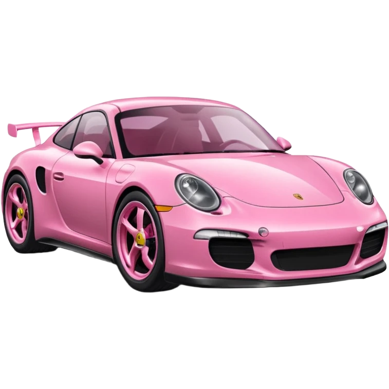 Porche rosa emoji