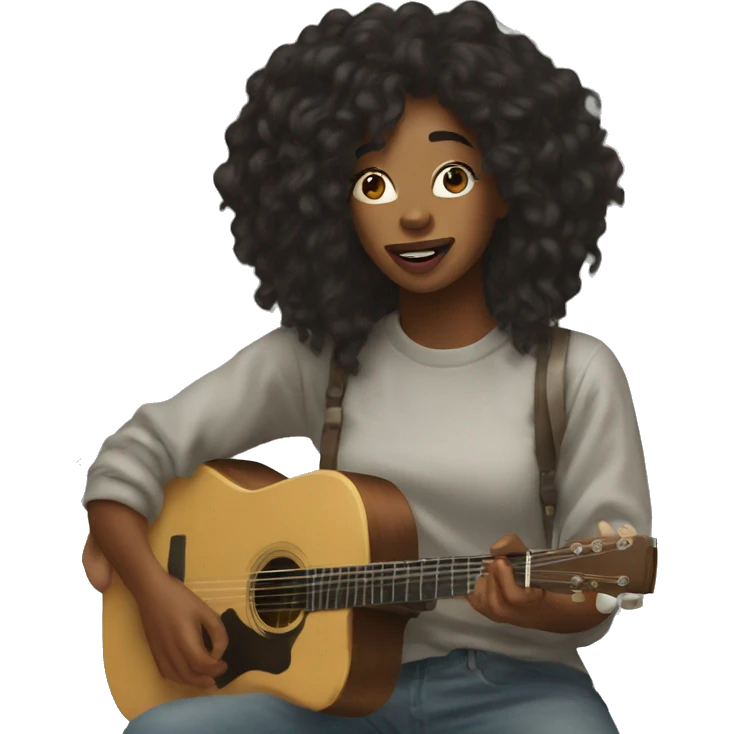 Sza singing emoji