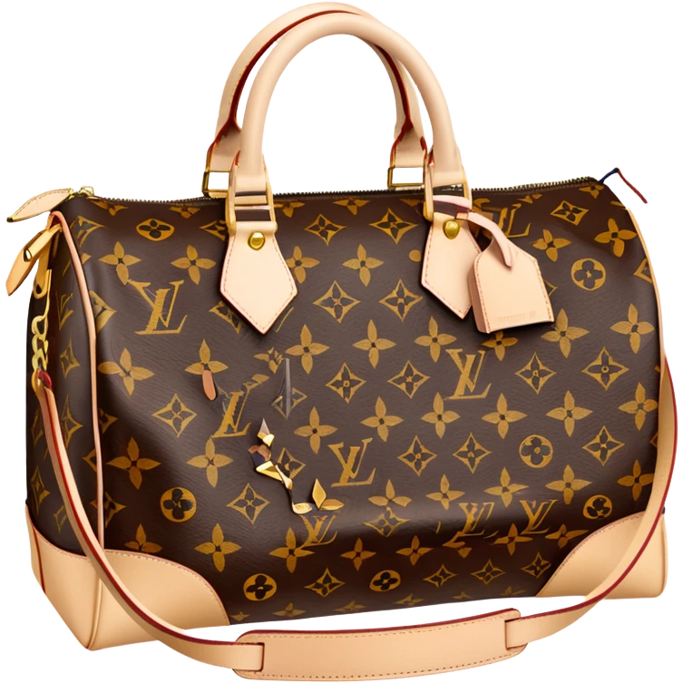 Louis Vuitton 25SS carryall luxury handbag emoji