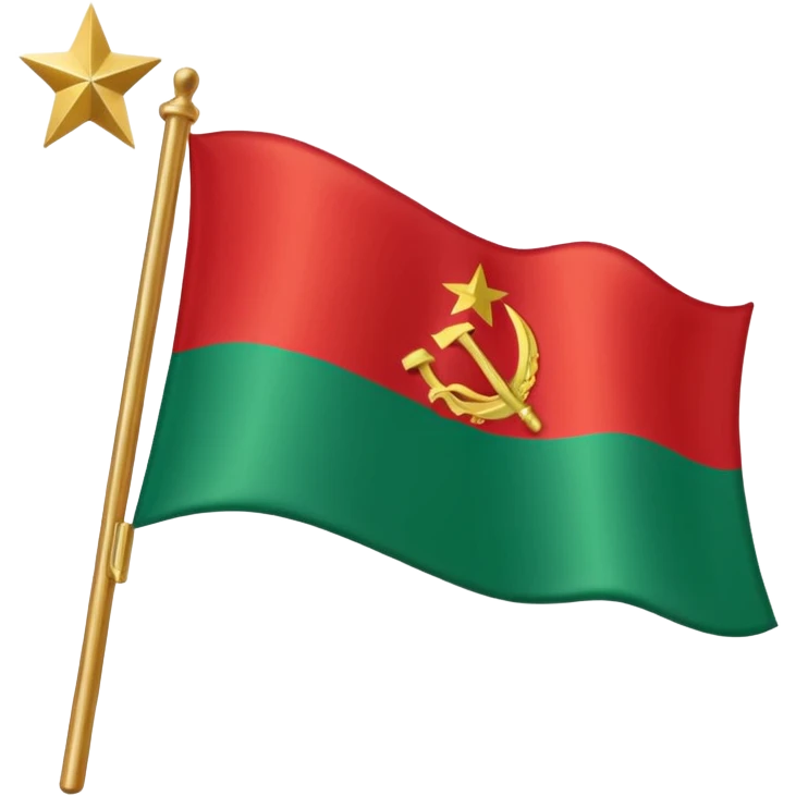 Transnistria flag waving emoji