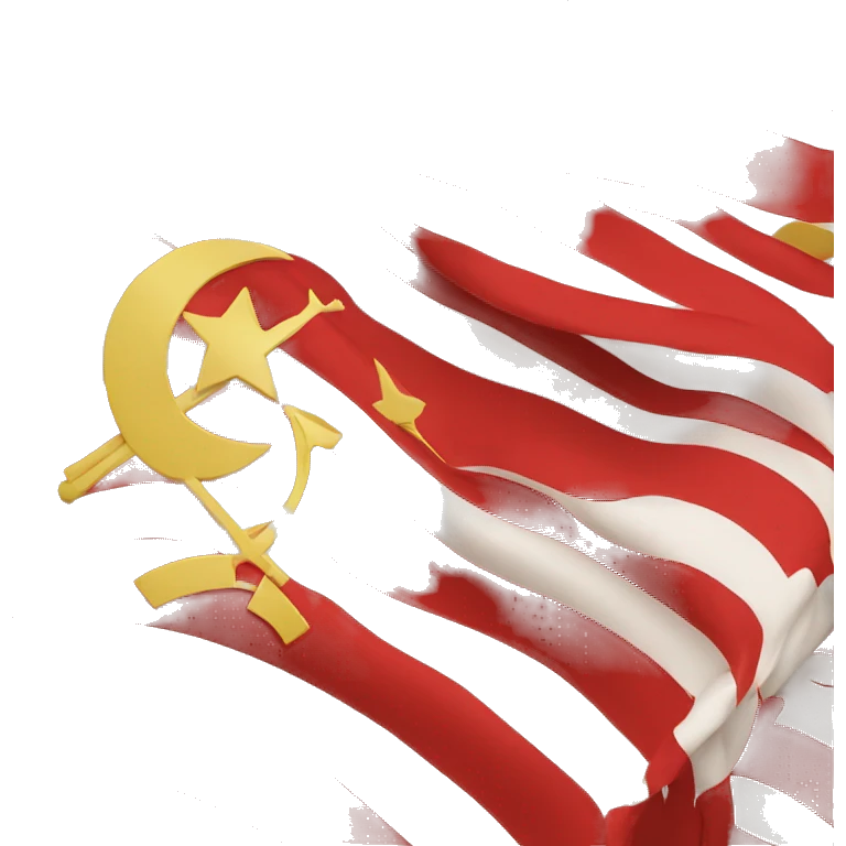 apple style flag of the ussr emoji