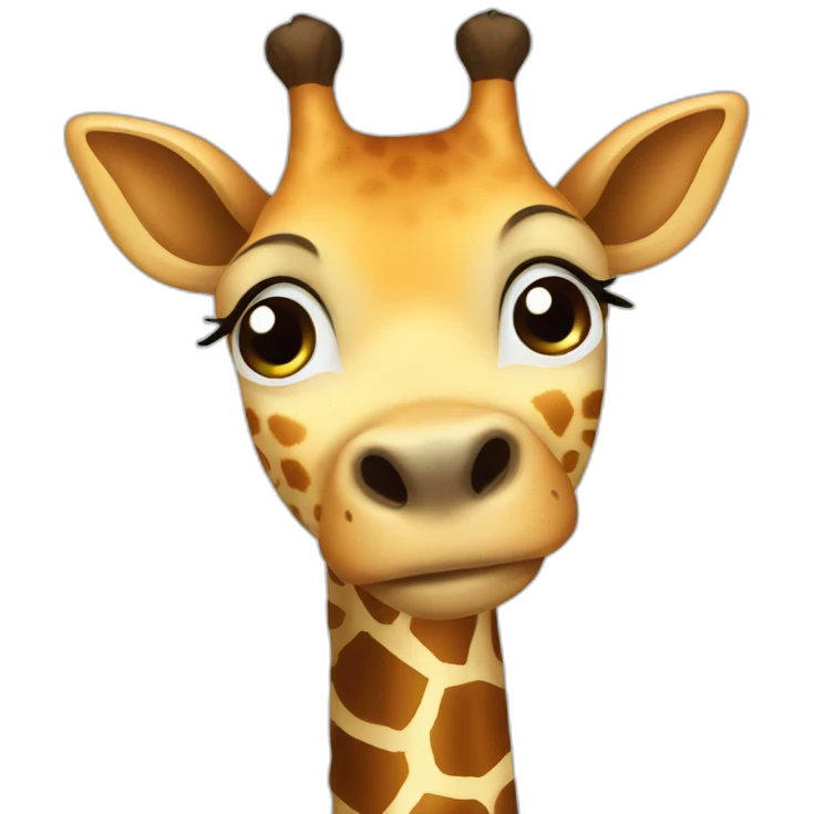 cute Giraffe emoji
