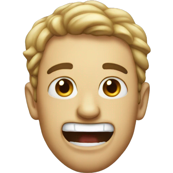 Mewing emoji