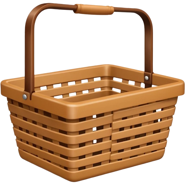 shopping basket empty emoji