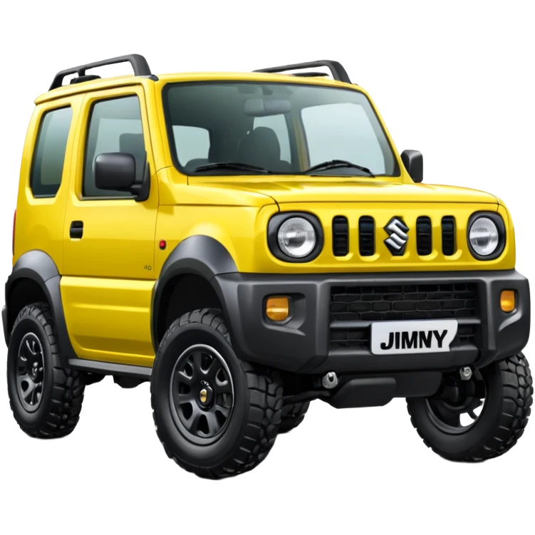 Yello Suzuki jimny emoji