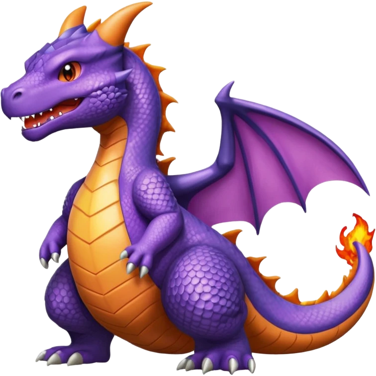 purple charizard emoji