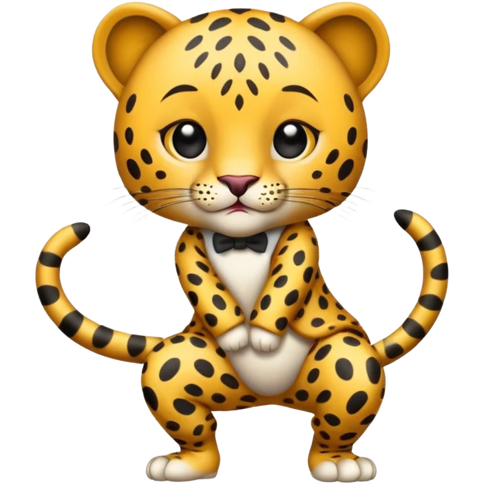 leopard der mit arsch twerkt emoji