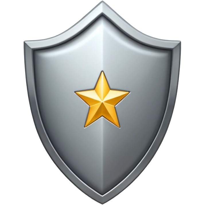 Shield with Shield with flex icon emoji