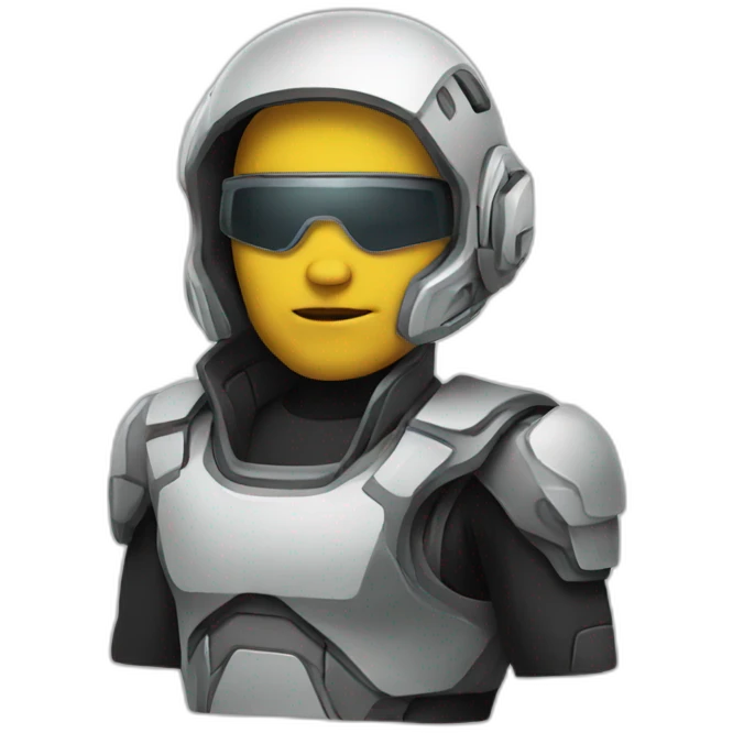 futuristic emoji