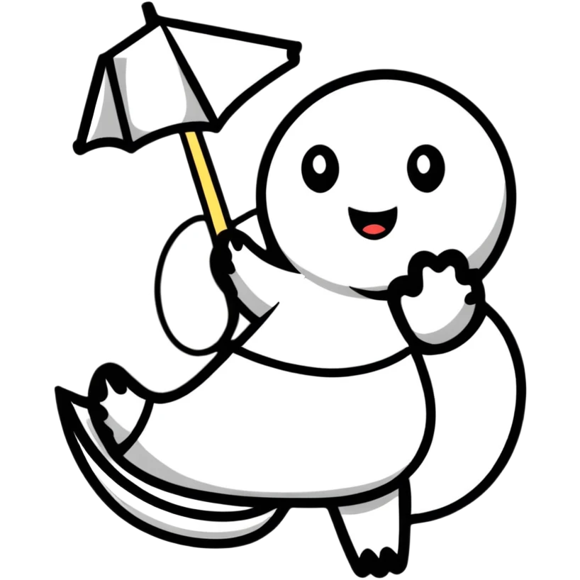 happy character celebrating emoji
