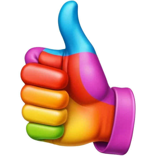 Fancy Thumbs up emoji