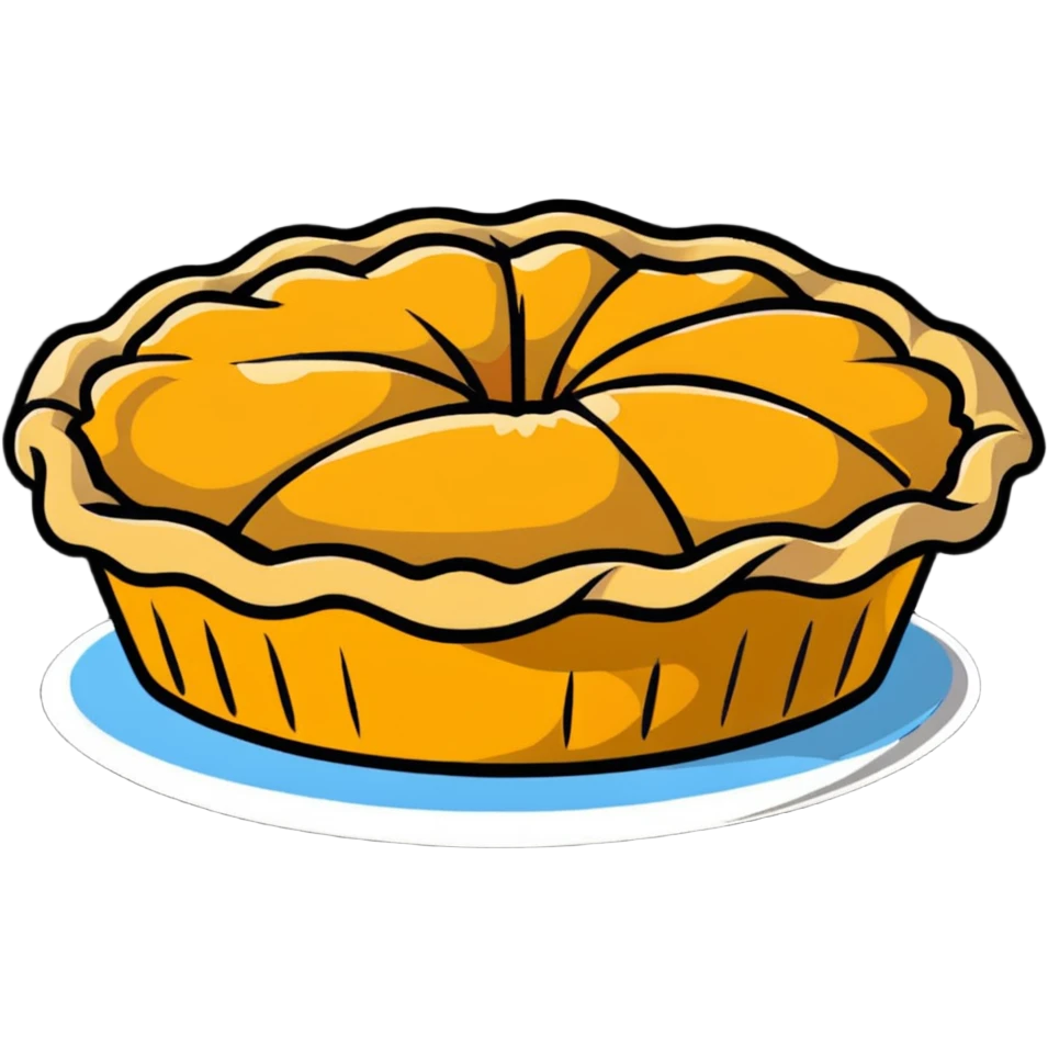 delicious homemade apple pie emoji