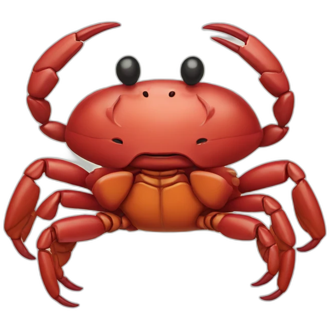 lady crab emoji