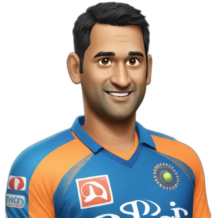 Ms Dhoni emoji
