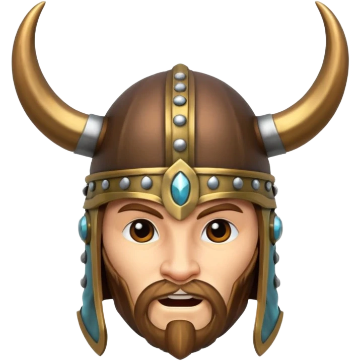 viking helmet no man emoji