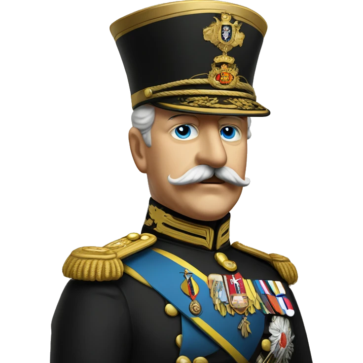 german emperor Wilhelm II emoji