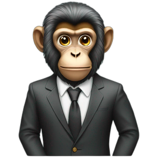 monkey CEO emoji