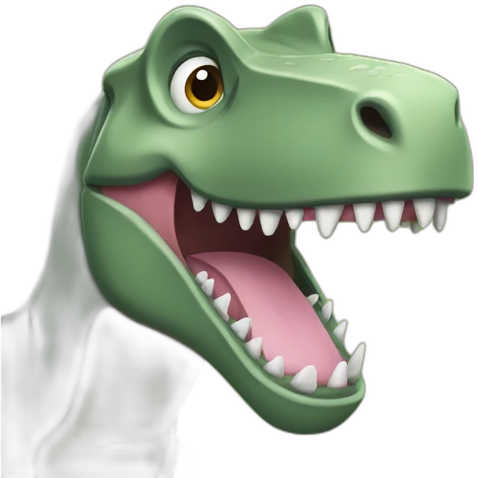 happy animal trex emoji