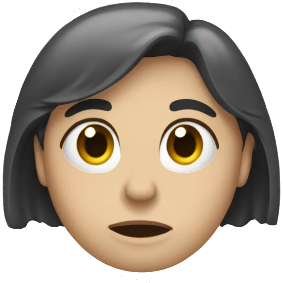 Une feme qui pleure  emoji