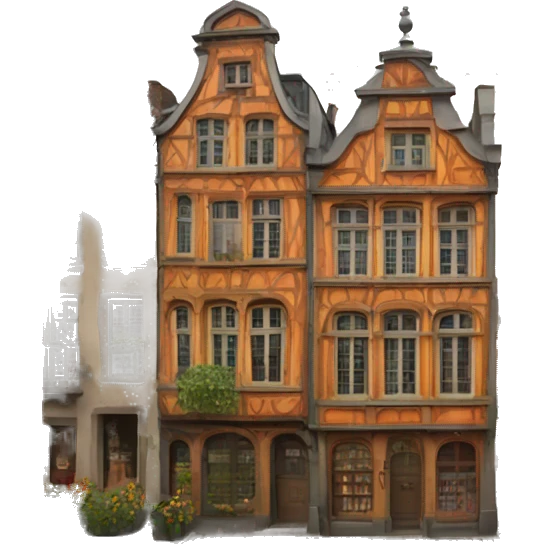 brussel old town  emoji
