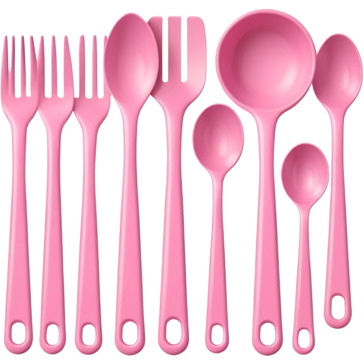 babypink utensils emoji