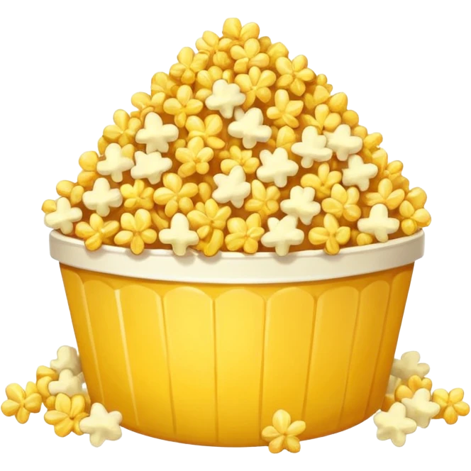 One popcorn  emoji