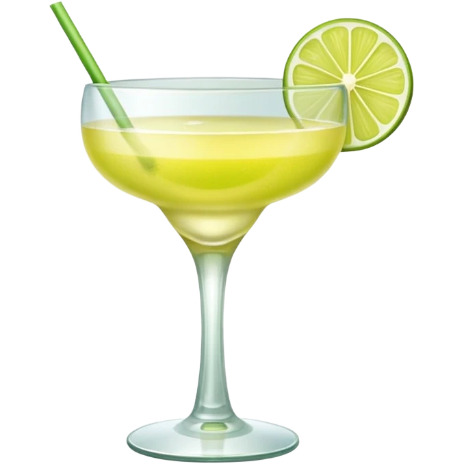 Mach mir einen Lime Sour Cocktail und nimm ein schönes glas -  das glas sollte aber nicht grün sein  emoji