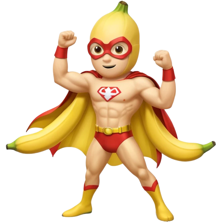 banana as superhuman emoji