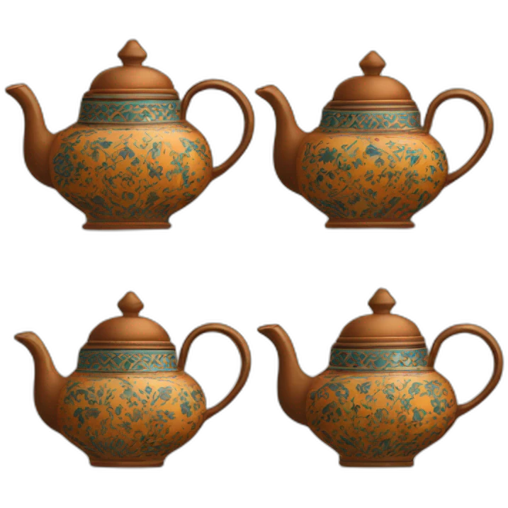 Marrocan tea-pots emoji