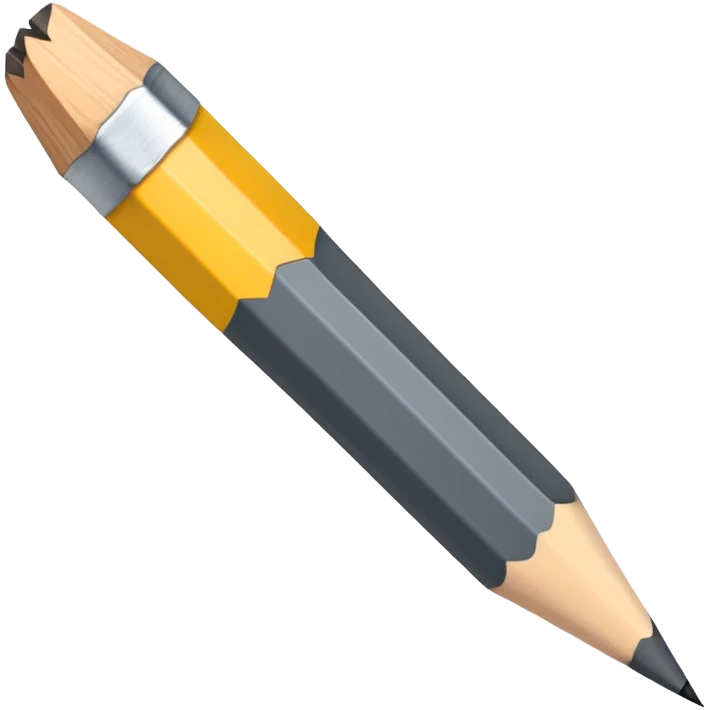 broken pencil emoji