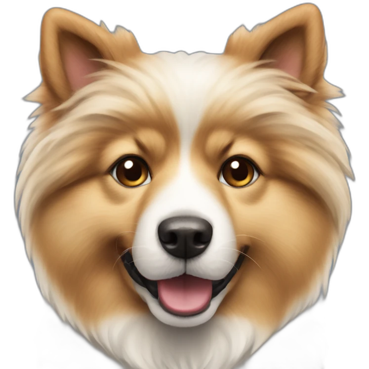 Iceland Sheepdog spitz emoji