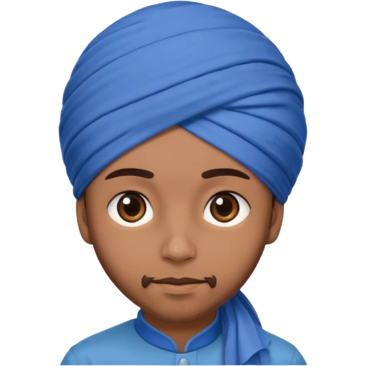 Sardar boy wearing turban  emoji