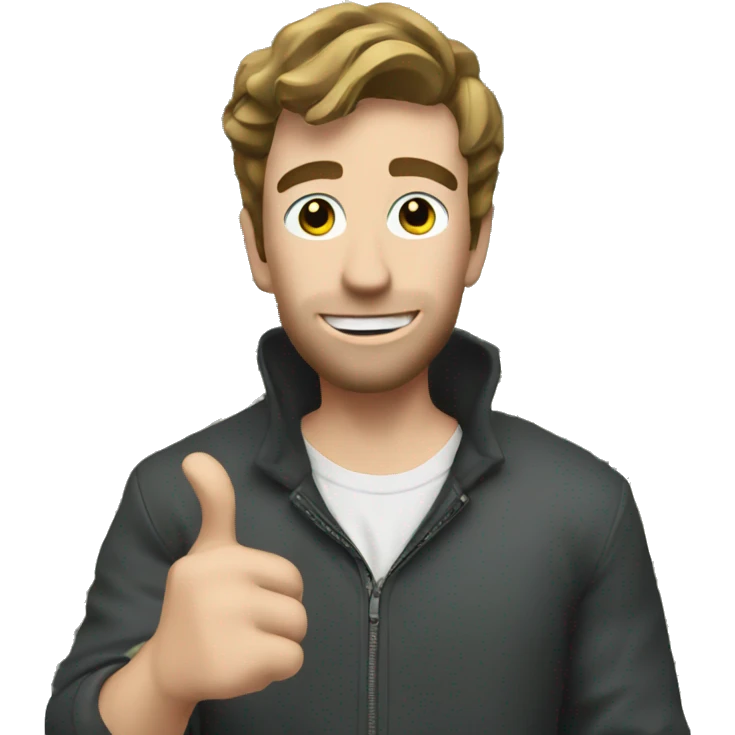 Mr beast with money emoji