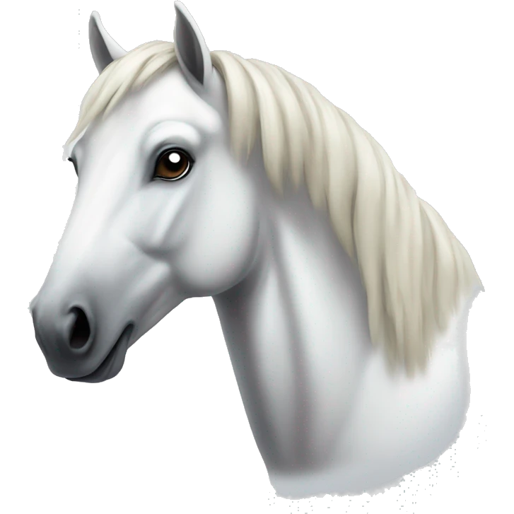 White horse emoji