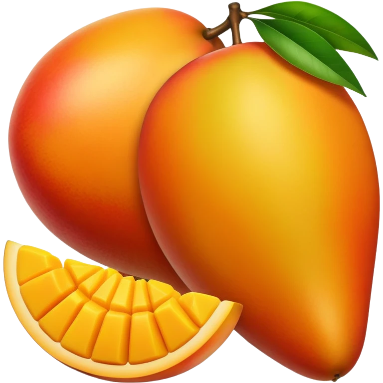 Juicy mango emoji