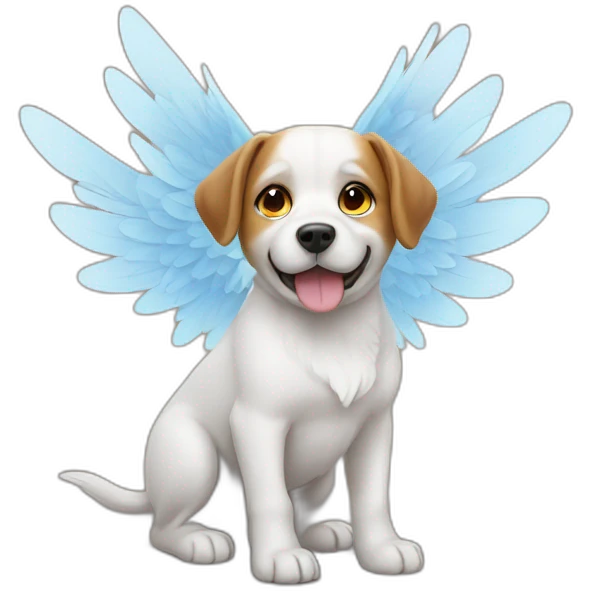 dog with wings emoji