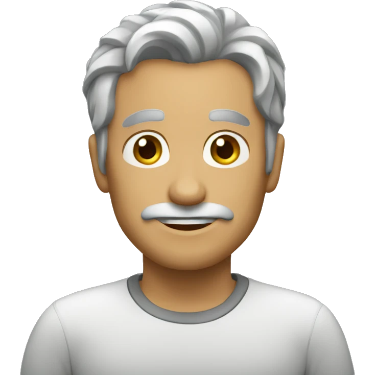 gray man emoji