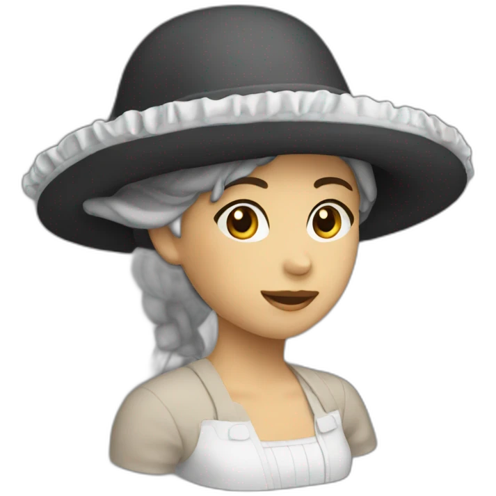 bonnet noir emoji