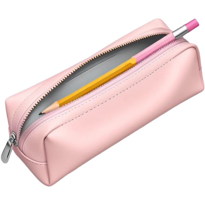 Light Pink Pencil Pouch emoji
