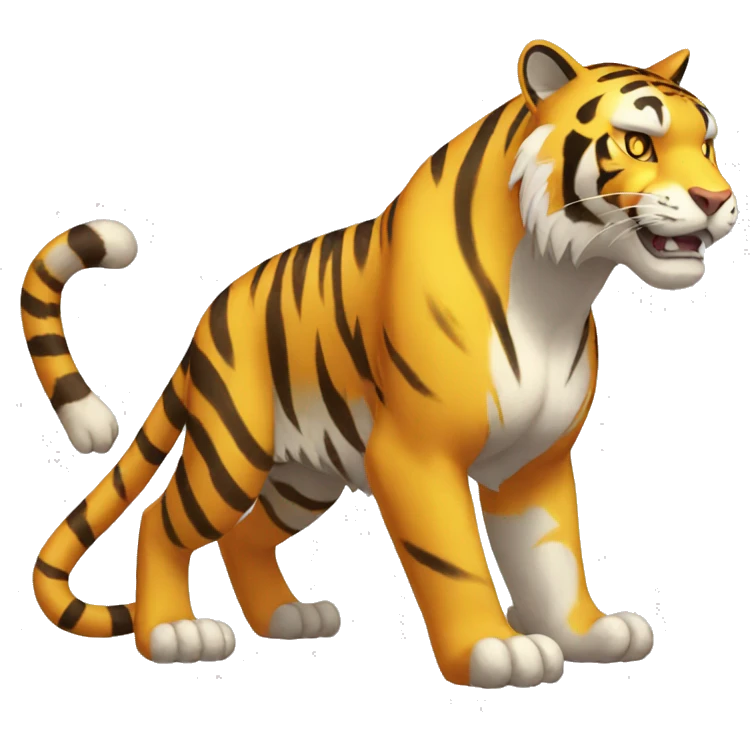 Tiger-Fakémon-Pokémon full body emoji